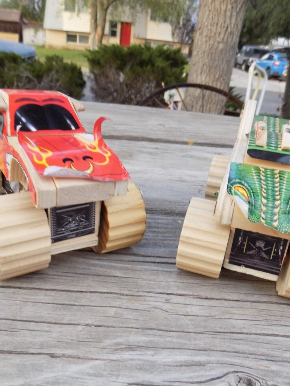 WOOD CARS Maybe Kits, Kids Toys Wear